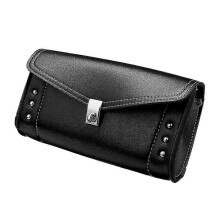 Motorrad Leder Windschutzscheibe Tasche Windschutzscheibe Nieten Tasche Für Touring Road King Street