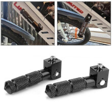 Side Kick Stand Fußstütze Einstellbare Park Rack Unterstützung 2 stücke Motorrad Fußstützen Klapp Fahrrad
