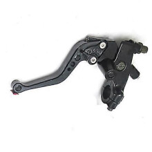 Alconstar-7/8" Motorfiets Hydraulische Rem + Koppeling Hoofdcilinder Reservoir Hendel Voor Harley Voor