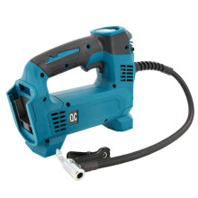 Elektrische Luftpumpe kompatibel mit Makita 18-V-Akku, kabelloser Luftpumpe mit LED-Leuchten