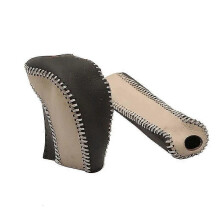Echt koeienleren auto versnellingspookhalsband handremhoes voor Toyota Land Cruiser 200 LC200 FJ200