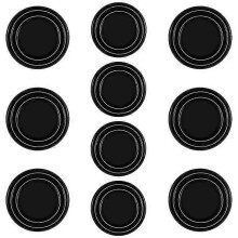 10 teile/paket Runde Silikon Auto Tür Stoßdämpfende Pad Puffer Pad Stoßstange Schützen Pad Schalldichte