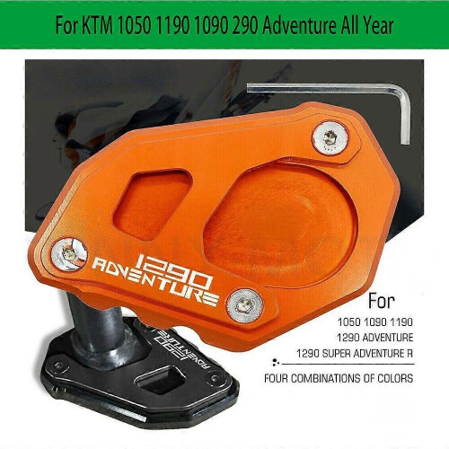 Béquille latérale pour 1290 Super Adventure R, plaque de support d'extension
