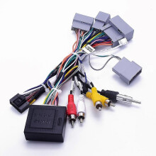 Auton 16-pin radion johtosarja Canbus Box for Honda XRV Fit Jazz Elysion Jade Vezel Hrv Stereo Wire