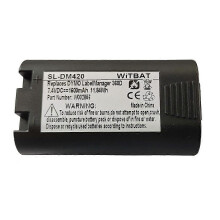 Al getest. Geschikt voor Delta Dymo Rhino 5200 Rhino 4200 printerbatterij W002856