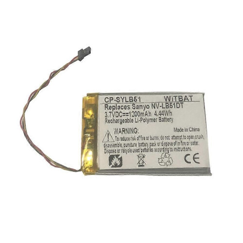 Batterie de navigateur GPS Sanyo Gorilla NV-Lb51dt déjà testée