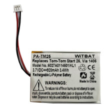 Jo testattu Sovellettava Tomtom Start 25 Kl1 Gps Akku 6027A0114501