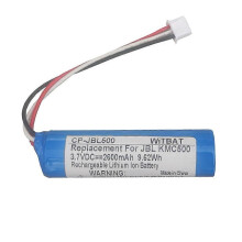 Jo testattu Koskee Jbl Kmc500 Bluetooth-mikrofonin suukappaleen akkua Td0535