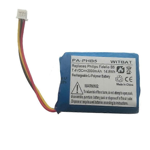 Al getest Toepasbaar op Philips Bt6600 Bluetooth Audio Batterij