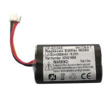 Jo testattu Koskee Rambler Edifier M230 M260 M380 Bluetooth-kaiuttimen akkua Szns18650