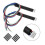 2 5-wire Quick Connect adapters for Gibson control board pcb pickup wire connector plug 1