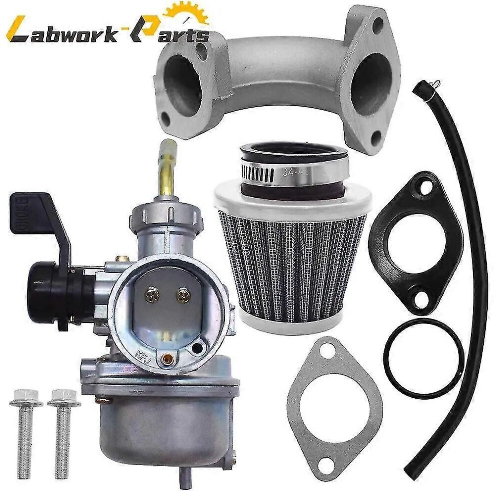 Carburetor W/ Intake Air Filter For Honda CRF70F 2004 2005 2006 2007 2008-2012
