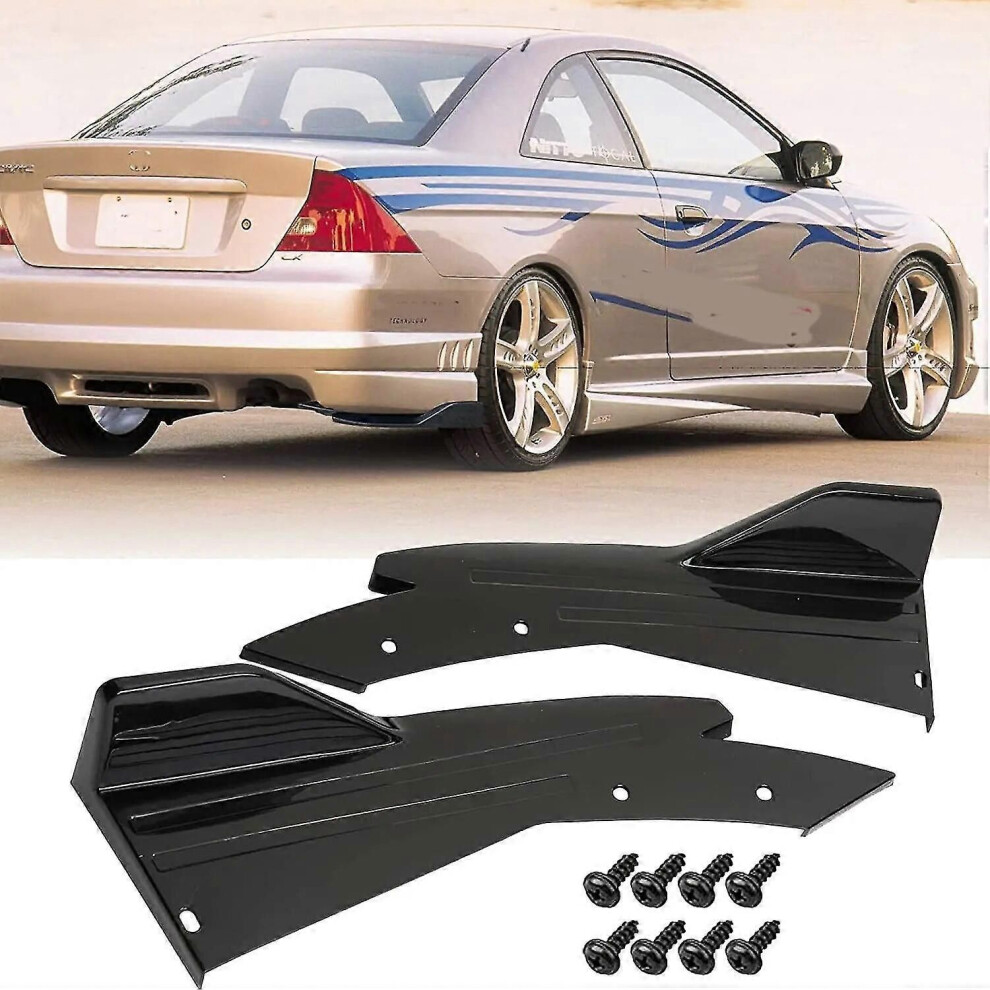 Pour Subaru Impreza WRX, kit de protection de pare-chocs arrière, diffuseur de lèvre, jupe latérale