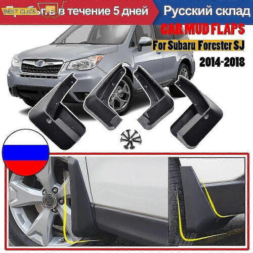 Per Subaru Forester Sj 2014 - 2017 Set Paraspruzzi Paraspruzzi Paraspruzzi Parafanghi Parafango