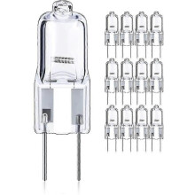 GY6.35 halogeenlampen 50W 12V bi-pins fitting dimbaar T4-licht 820LM - 12 stuks