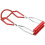 Glastang voor kookpotten - Rood 1
