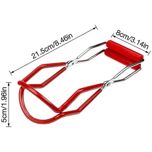 Glastang voor kookpotten - Rood 1