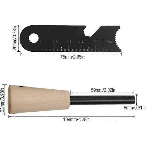 Flint Fire Stone Kit - 7-in-1 Survival Lighter for Camping 1