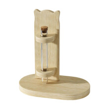 Barattolo per baffi di gatto in vetro trasparente, scatola commemorativa per gattino, 18x10x20 cm