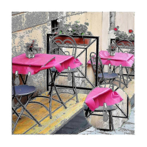12-Piece Teardrop-Shaped Tablecloth Holders for Stone Table Covers 2