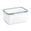 Transparent Drain Storage Basket for Kitchen Fruit and Vegetable 1