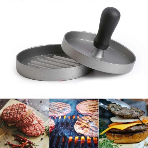 Pressa per pancetta rotonda, pressa per griglia resistente, pressa per pancetta, pressa per hamburger 1