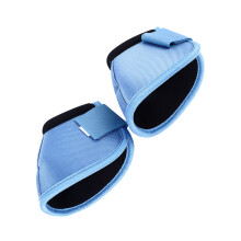 Pferdeglockenstiebel mit Oxford-Gewebe, verschleißfest, atmungsaktiv, Hufschutz, Blau, Größe S
