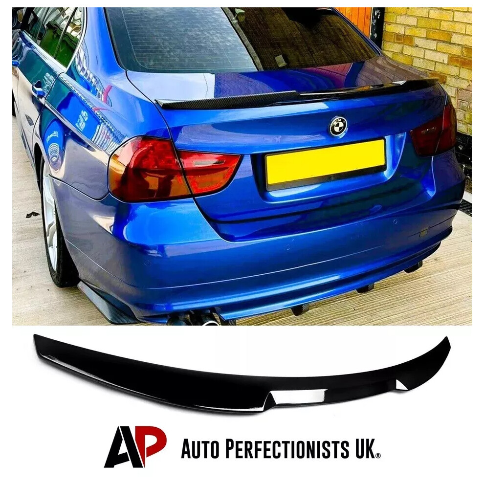 For Bmw 3 Series M3 E90 M4 Style Rear Spoiler Boot Lip Wing 2004-2012 Black 5061072660580