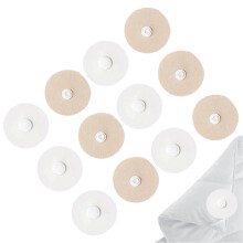 Duvet Snaps, 6 Pairs Quilt Fasteners, 4.5 cm Non Slip Iron on Bedding Clips