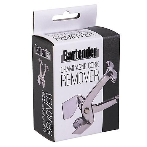 Bartender Champagne Cork Remover Strong Chromed Metal Sturdy Easy Grip Handle 1