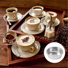 Panier filtre à expresso 51 mm 1/2/4 tasse pour porte-filtre sans fond, compatible avec les cafetières