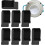 Dutch Oven Lid Protector Clips, Antiscald, Stacking Protector, 2.3x1.5x1cm Black 4