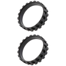 Pneumatici antiscivolo da 2 pezzi per ruote serie 500-900 con design di facile montaggio