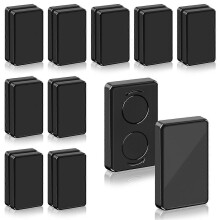 18 Pcs Outdoor Curtain Weights, Wrapped Magnetic Drapery Weights, Waterproof Heavy Duty Curtain Mag
