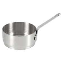 Roestvrijstalen jusbeker, pepersauskom, servies, keukenhulpmiddel met handvat, zilver, 100 ml