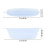 Couvercles alimentaires multifonctions en silicone, couvercles de conservation réutilisables pour la 3