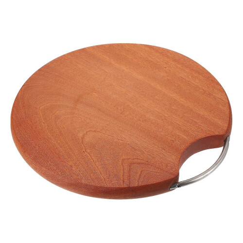 Ebony Chopping Board Double-Sided Usage Food Light Brown 1Pcs 2