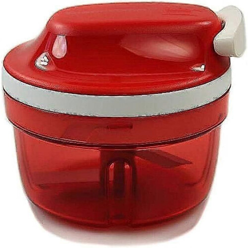 Tupperware Chef Turbo-Chef Red Supersonic Tagliacipolle Speedy Boy