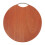 Ebony Chopping Board Double-Sided Usage Food Light Brown 1Pcs 1
