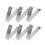 6 Pcs 5cm Stainless Steel Triangle Tablecloth Clips Adjustable Table Cloth Triangle Clamps 1