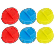 Lot de 6 couvercles de canettes de soda, protecteurs de canettes de bière