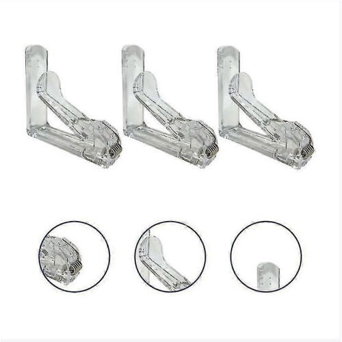 8pcs Transparent Plastic Tablecloth Clips for Outdoor Use 2