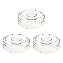 Lot de 3 poids de fermentation en verre pour bocaux à large ouverture et bouteilles de cornichons avec