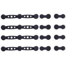 Support magnétique en silicone pour papier sulfurisé pour friteuse à air, 4 jeux de clips de montage,