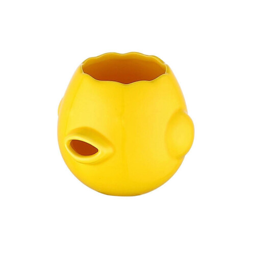 Ceramic Egg Divider Cute Cartoon Chicken Shaped Mini Egg White Yolk Separator for Home Kitchen Baking