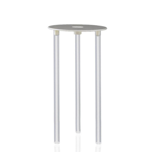Plastic Cake Boards Cake Dowel Rods for Tiered Cake Construction and Stacking Round Dessert Support