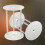 Plastic Cake Boards Cake Dowel Rods for Tiered Cake Construction and Stacking Round Dessert Support 4