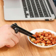 2 stuks vingerstokjes van food grade anti-vervormbaar plastic, creatieve aardappelchips, snackvingerring,