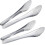 9" Buffet-Clips, 2er-Pack Edelstahl-Lebensmittelservice-Clips 1