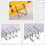 Table cover clips heavy duty 12 pack for banquet use 4